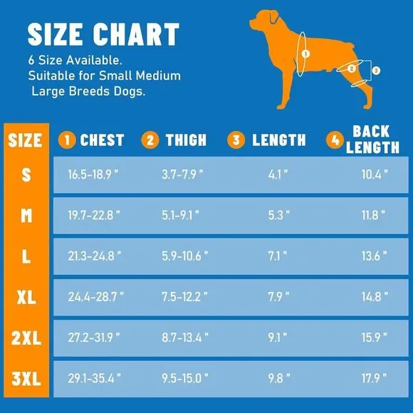 NEW Pawfun LARGE Adjustable Dog Leg Brace Torn ACL Ligament Injuries & Arthritis - Picture 2 of 9